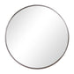 Narrow round metal mirror By Modish Store | Mirrors | Modishstore - 2