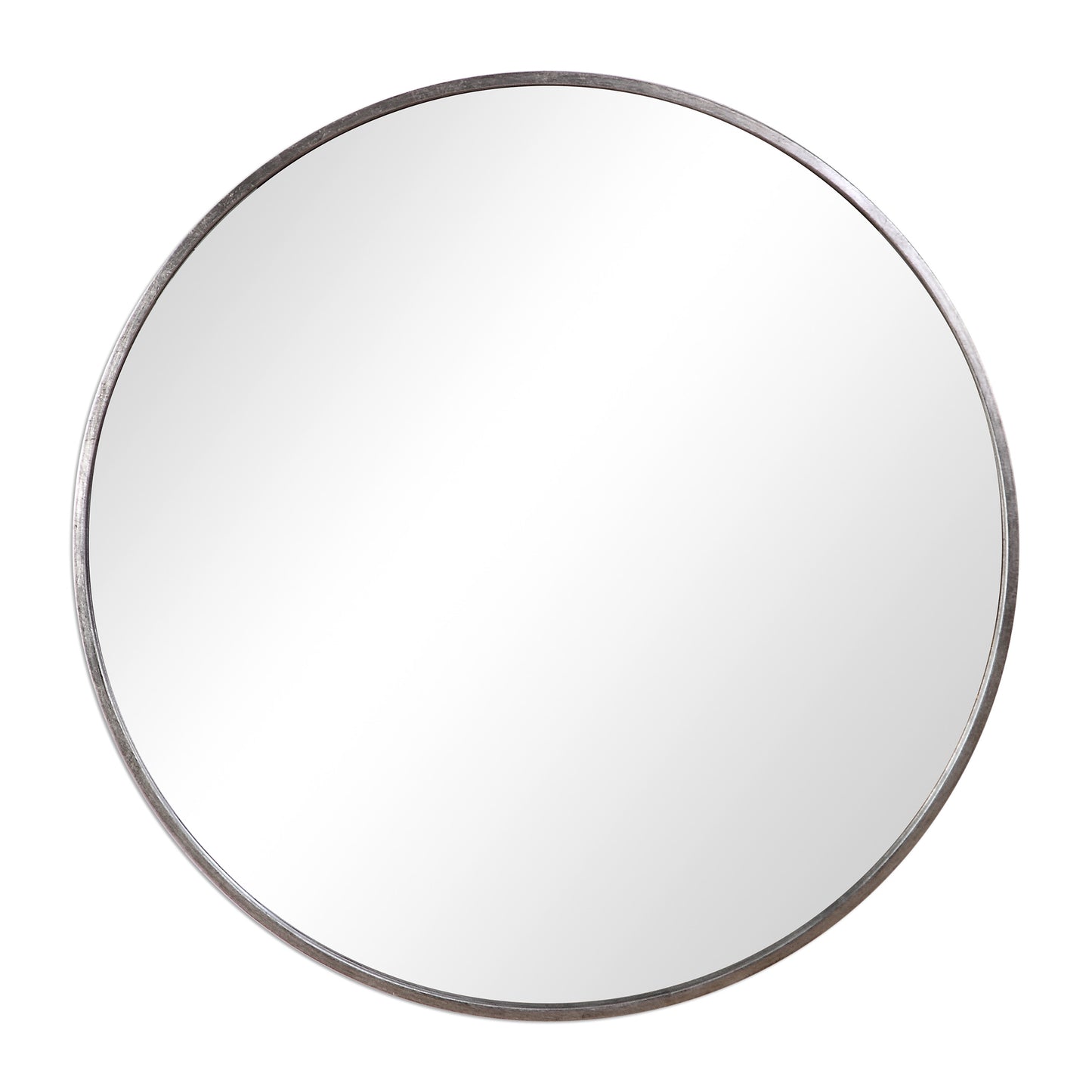 Narrow round metal mirror By Modish Store | Mirrors | Modishstore - 2