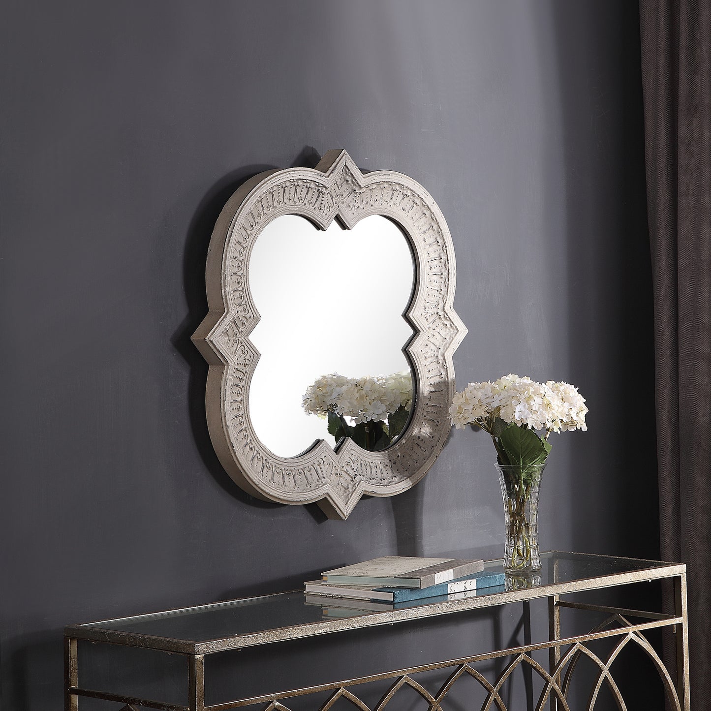 Embossed metal frame By Modish Store | Mirrors | Modishstore - 3