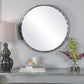 Round, industrial design mirror By Modish Store | Mirrors | Modishstore