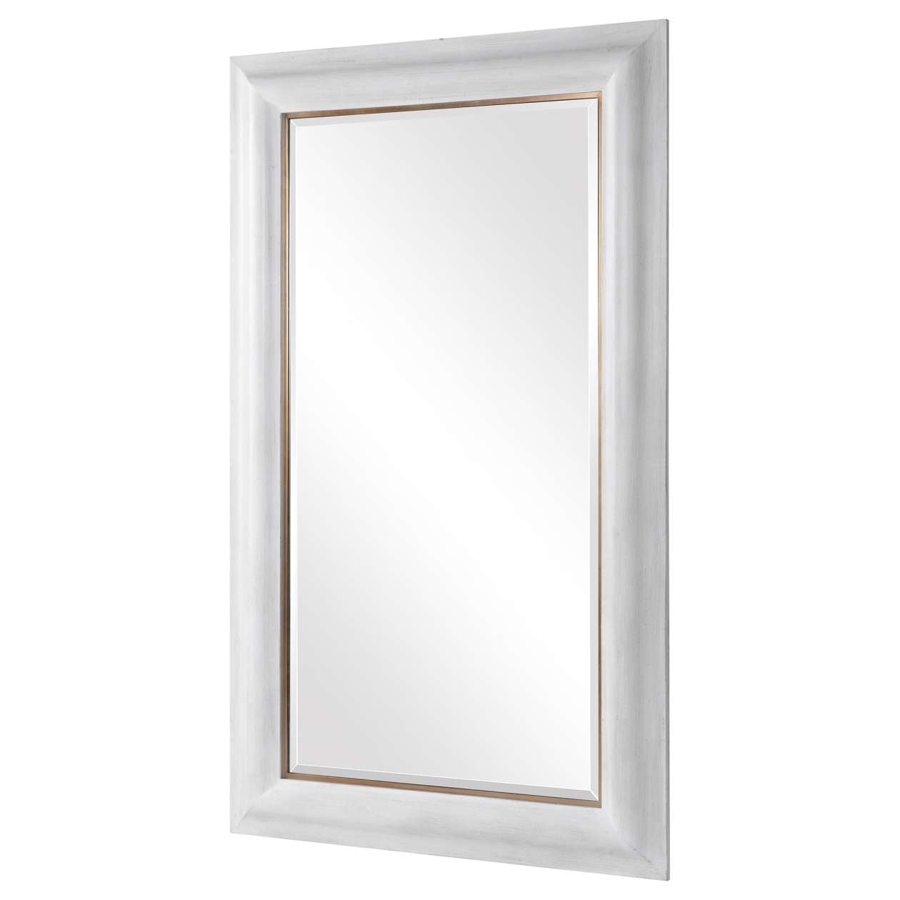 Uttermost Piper Large White Mirror | Mirrors | Modishstore - 4