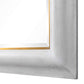 Uttermost Piper Large White Mirror | Mirrors | Modishstore - 3