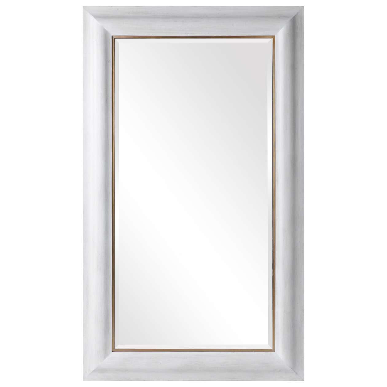Uttermost Piper Large White Mirror | Mirrors | Modishstore - 5
