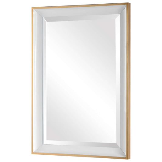 Uttermost Gema White Mirror | Mirrors | Modishstore