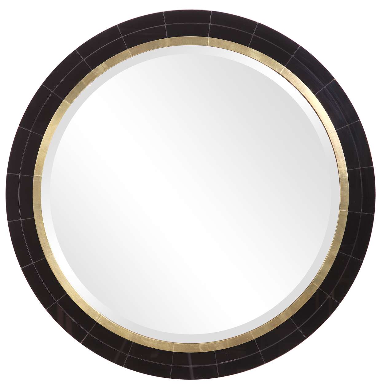 Uttermost Nayla Tiled Round Mirror | Mirrors | Modishstore - 2