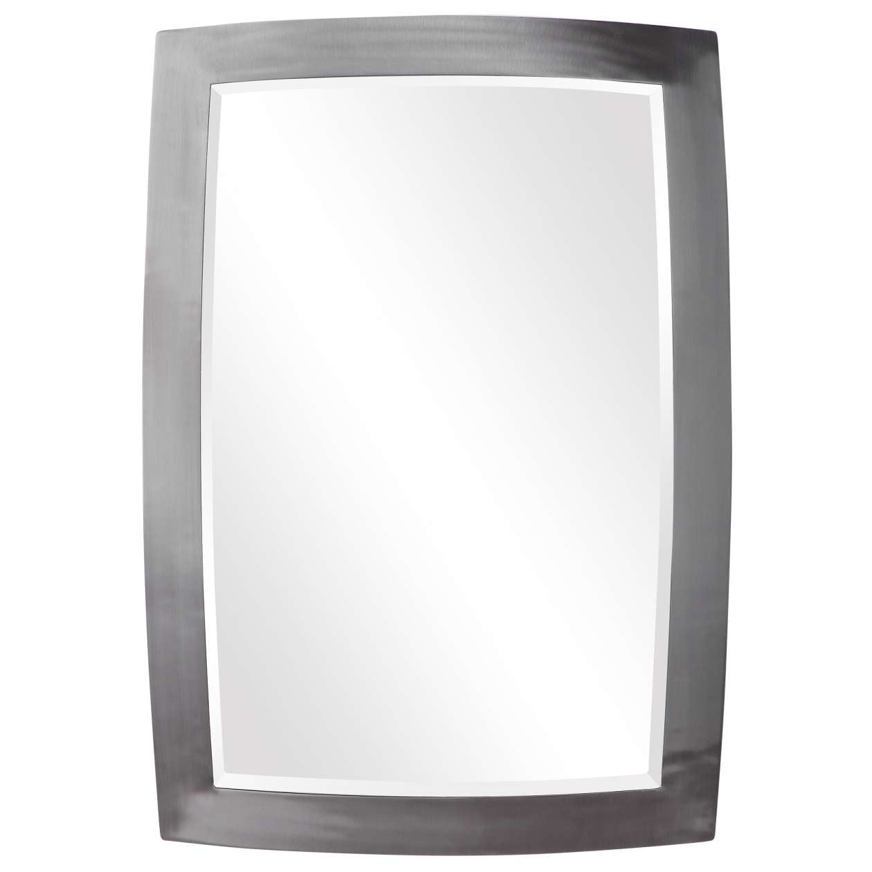 Uttermost Haskill Brushed Nickel Mirror | Mirrors | Modishstore - 4