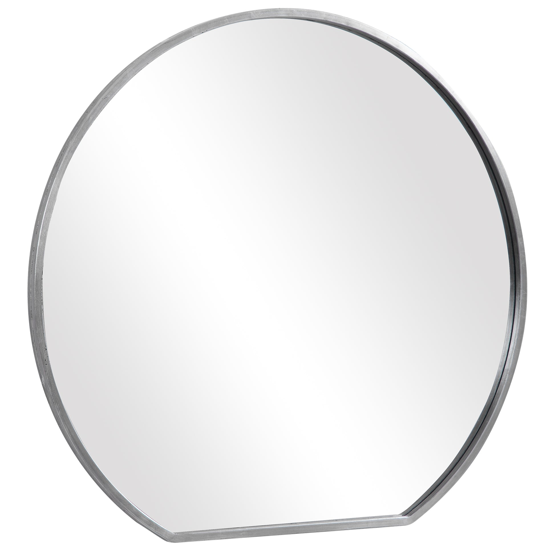 A flat bottom round mirror By Modish Store | Mirrors | Modishstore - 4