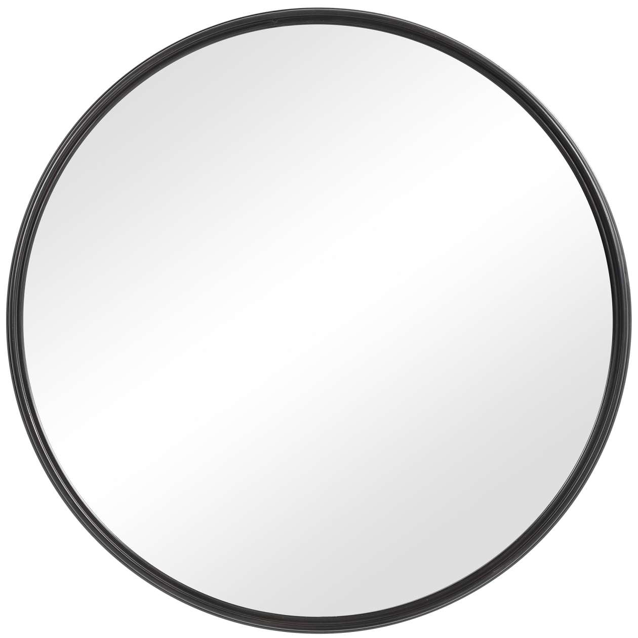 Uttermost Belham Round Iron Mirror | Mirrors | Modishstore - 5