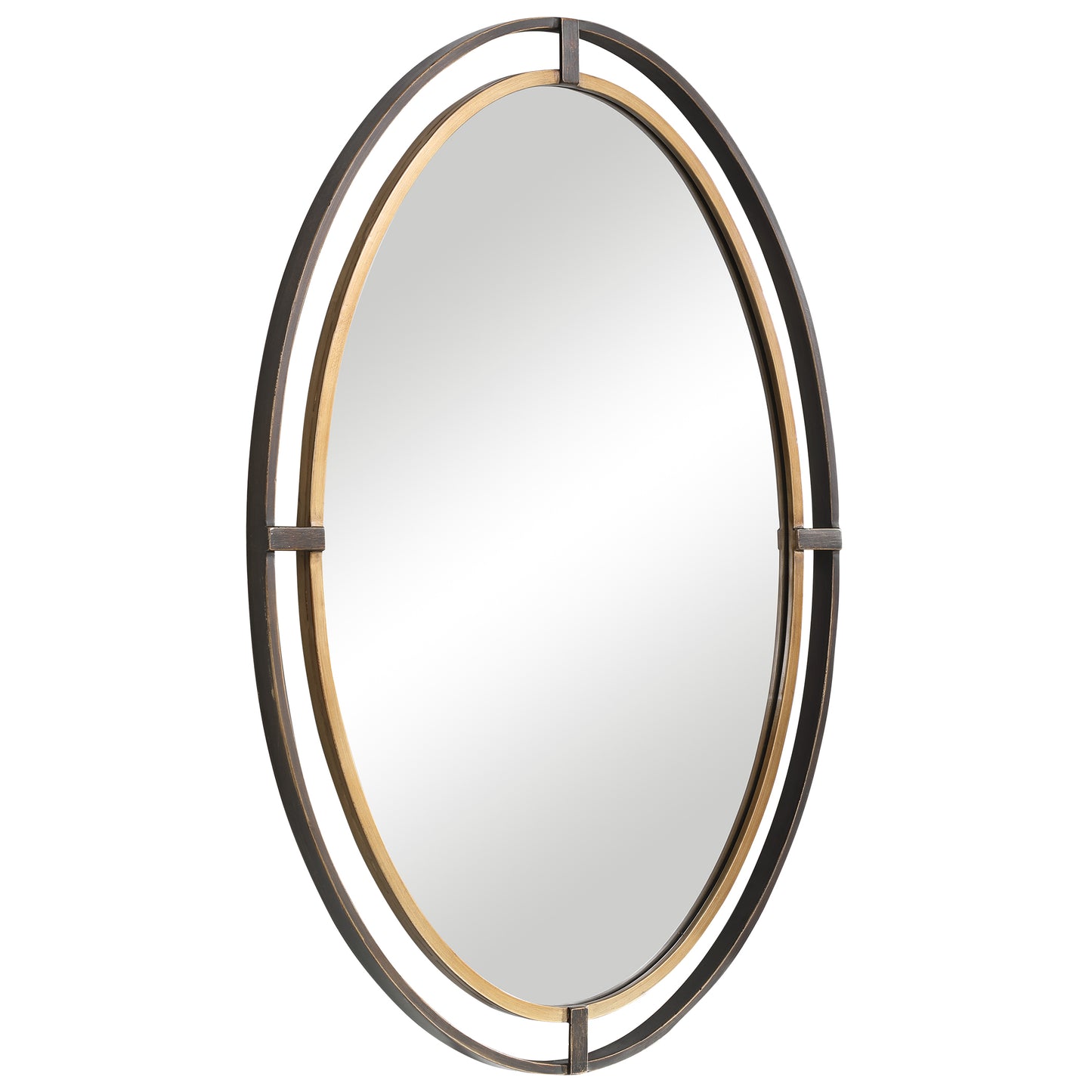 Metal oval design frame By Modish Store | Mirrors | Modishstore - 4