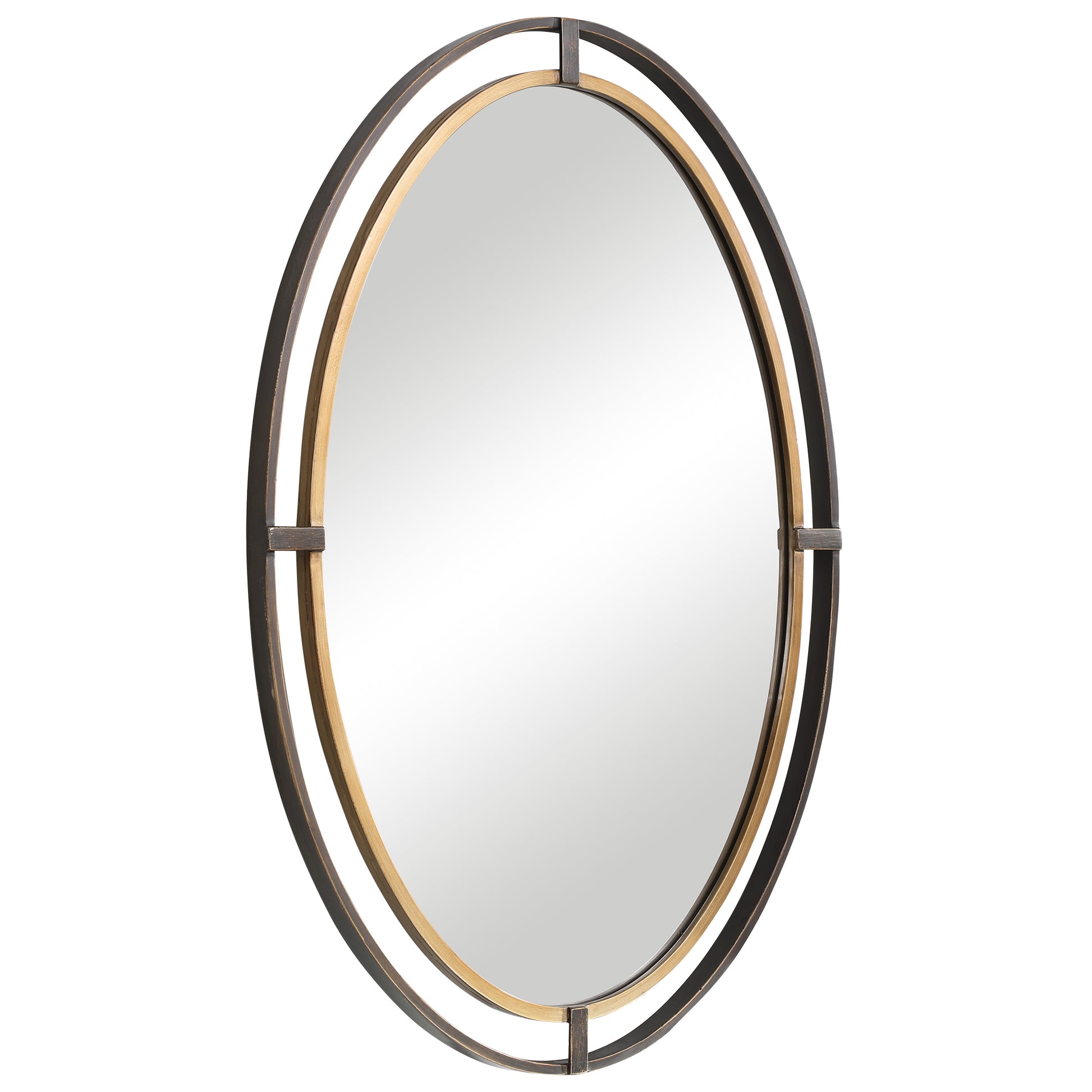 Metal oval design frame By Modish Store | Mirrors | Modishstore - 4