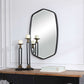 Uttermost Duronia Black Iron Mirror | Mirrors | Modishstore