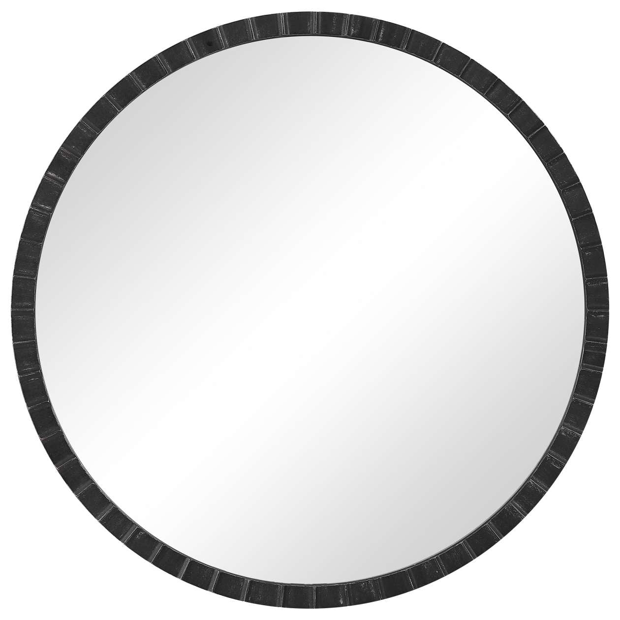 Uttermost Dandridge Round Industrial Mirror | Mirrors | Modishstore - 2