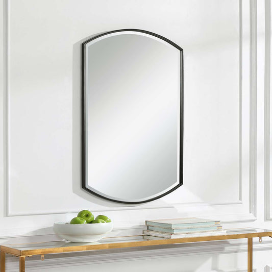 Uttermost Shield Shaped Iron Mirror | Mirrors | Modishstore