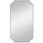 Uttermost Lennox Black Scalloped Corner Mirror | Mirrors | Modishstore - 2