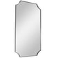 Uttermost Lennox Nickel Scalloped Corner Mirror | Mirrors | Modishstore - 5