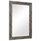 Uttermost Owenby Rustic Silver & Bronze Mirror | Mirrors | Modishstore - 3