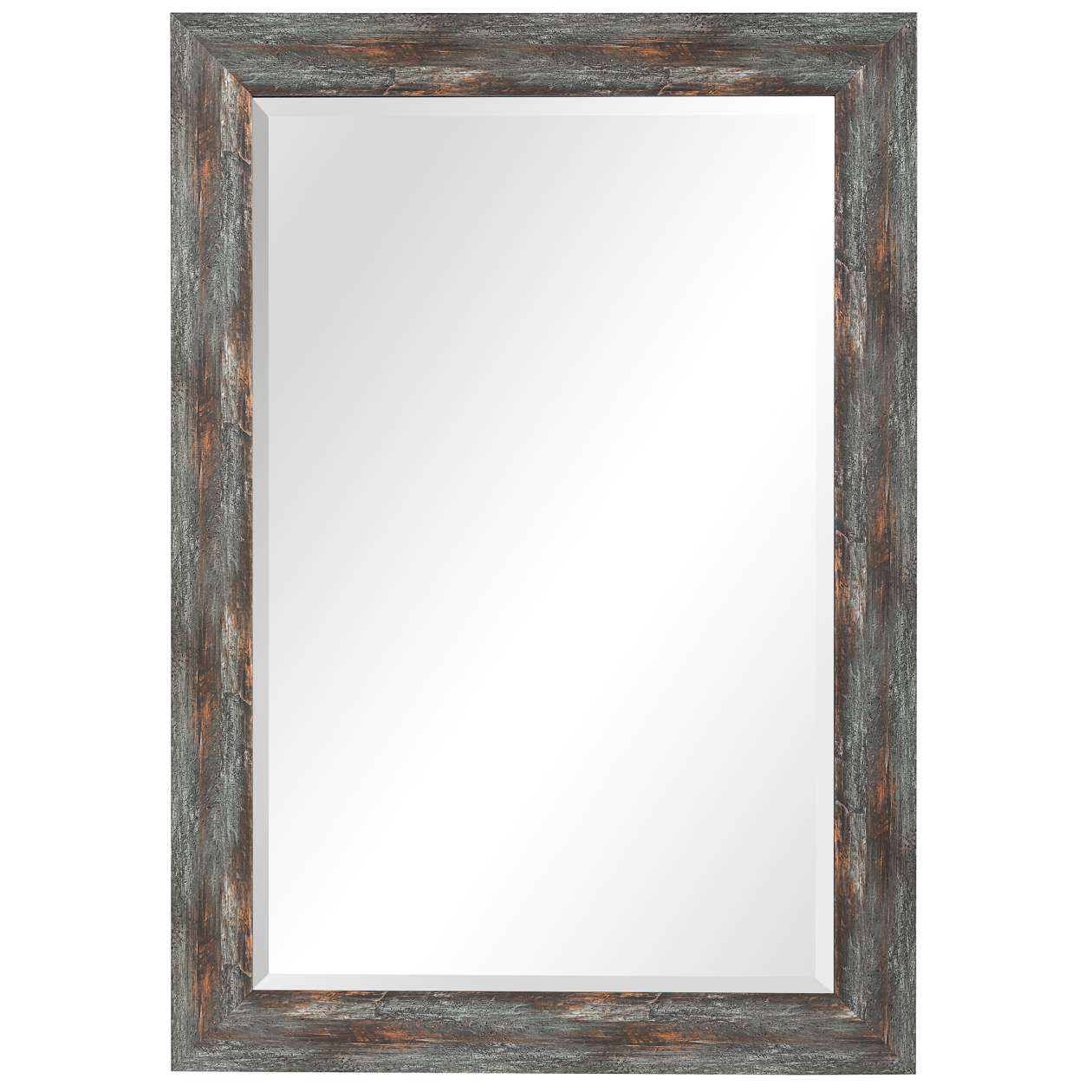 Uttermost Owenby Rustic Silver & Bronze Mirror | Mirrors | Modishstore - 5
