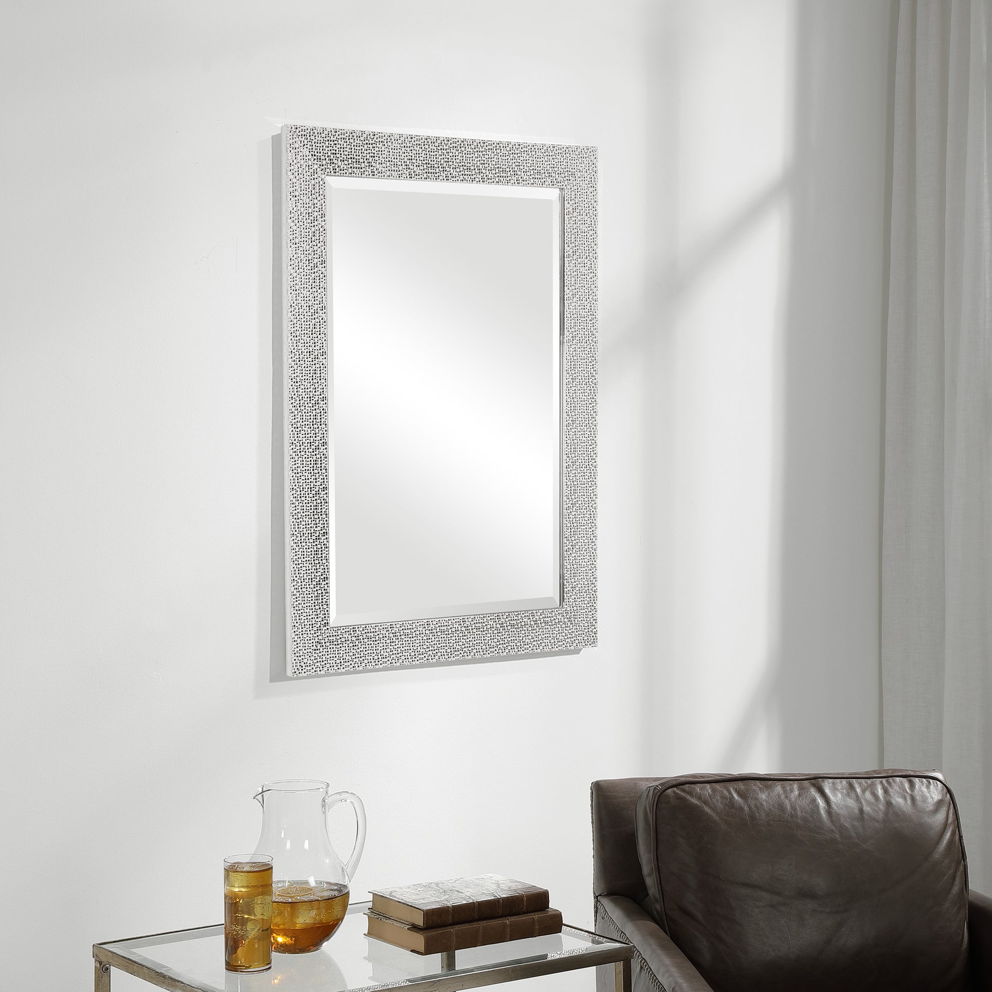 Tiny squares accented Mirror By Modish Store | Mirrors | Modishstore - 3