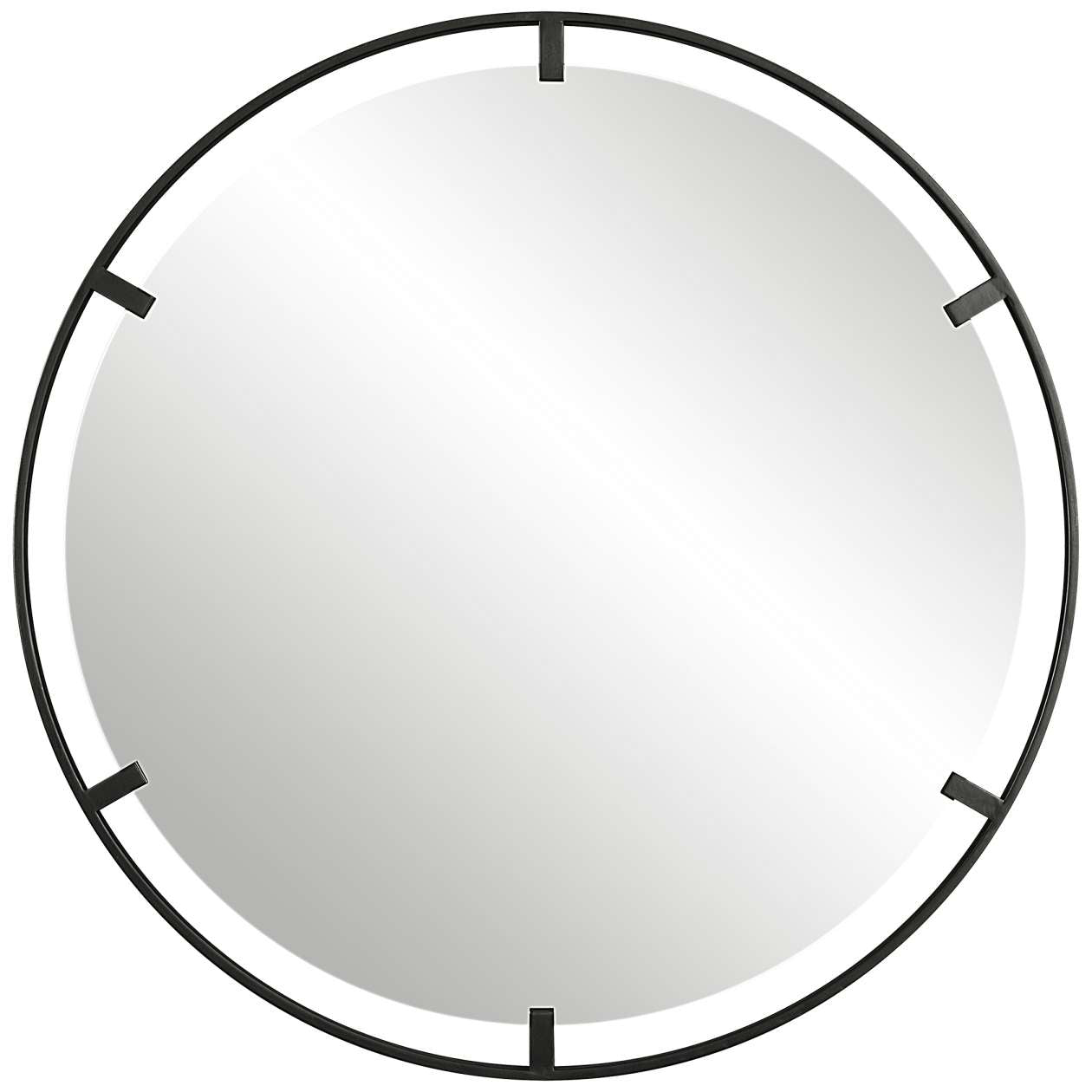 Uttermost Cashel Round Iron Mirror | Mirrors | Modishstore - 3