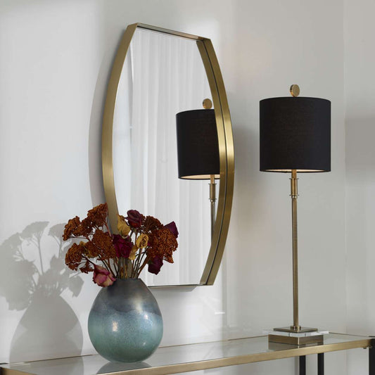 Uttermost Portal Modern Brass Mirror | Mirrors | Modishstore