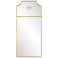 Uttermost Caddington Tall Brass Mirror | Mirrors | Modishstore - 4