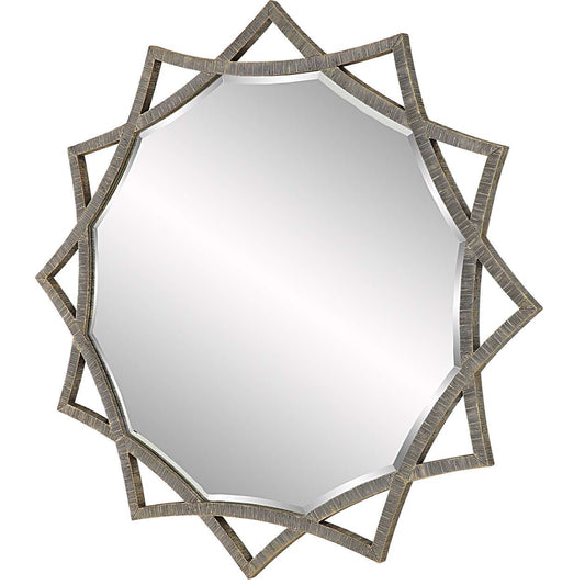 Uttermost Abanu Antique Gold Star Mirror | Mirrors | Modishstore