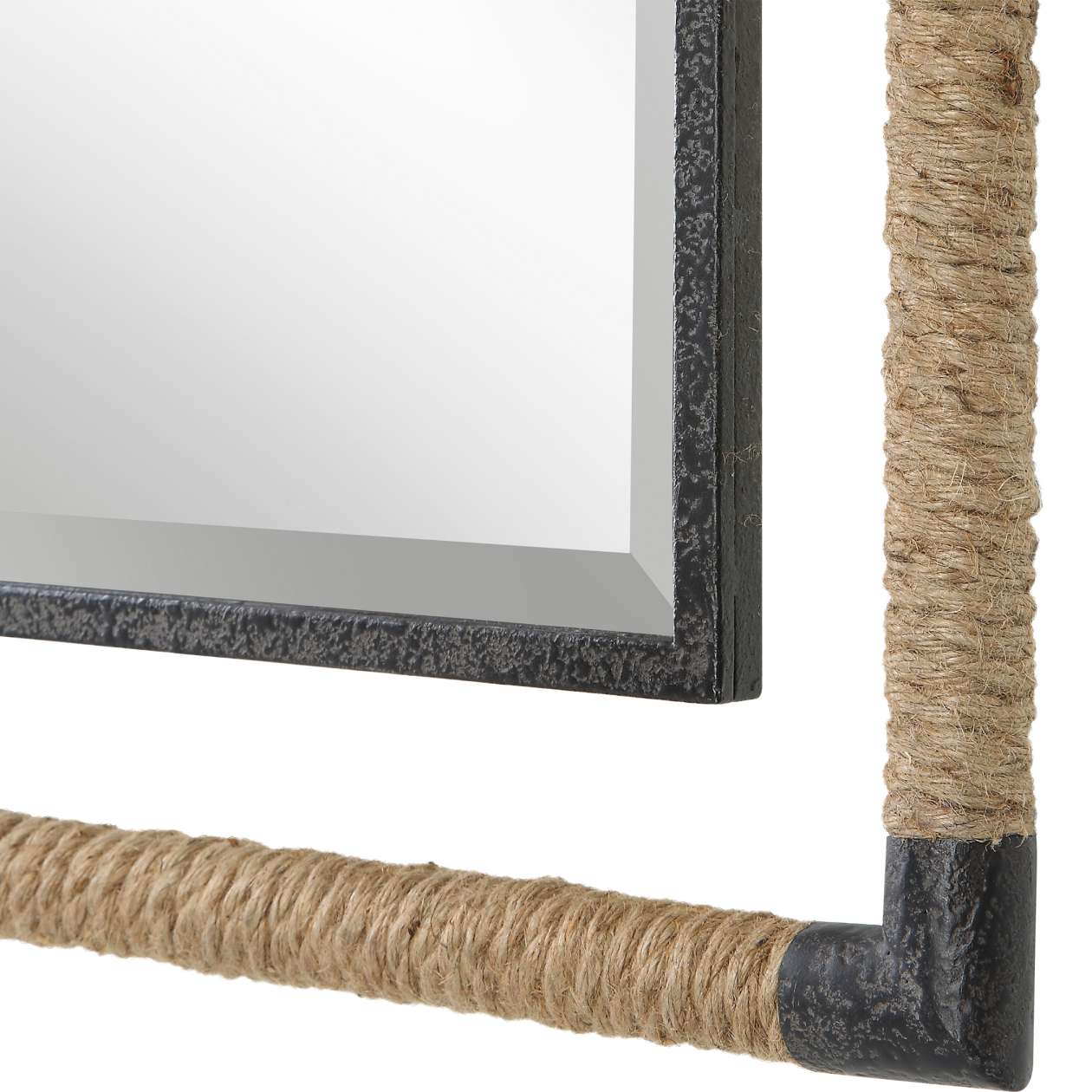 Uttermost Melville Iron & Rope Mirror | Mirrors | Modishstore - 5
