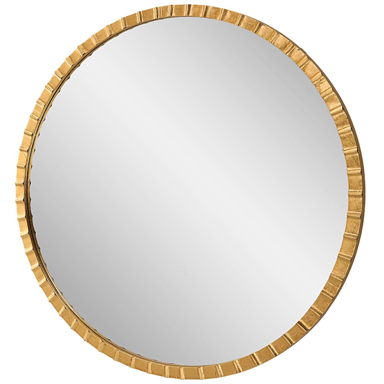 Uttermost Dandridge Gold Round Mirror | Mirrors | Modishstore - 3