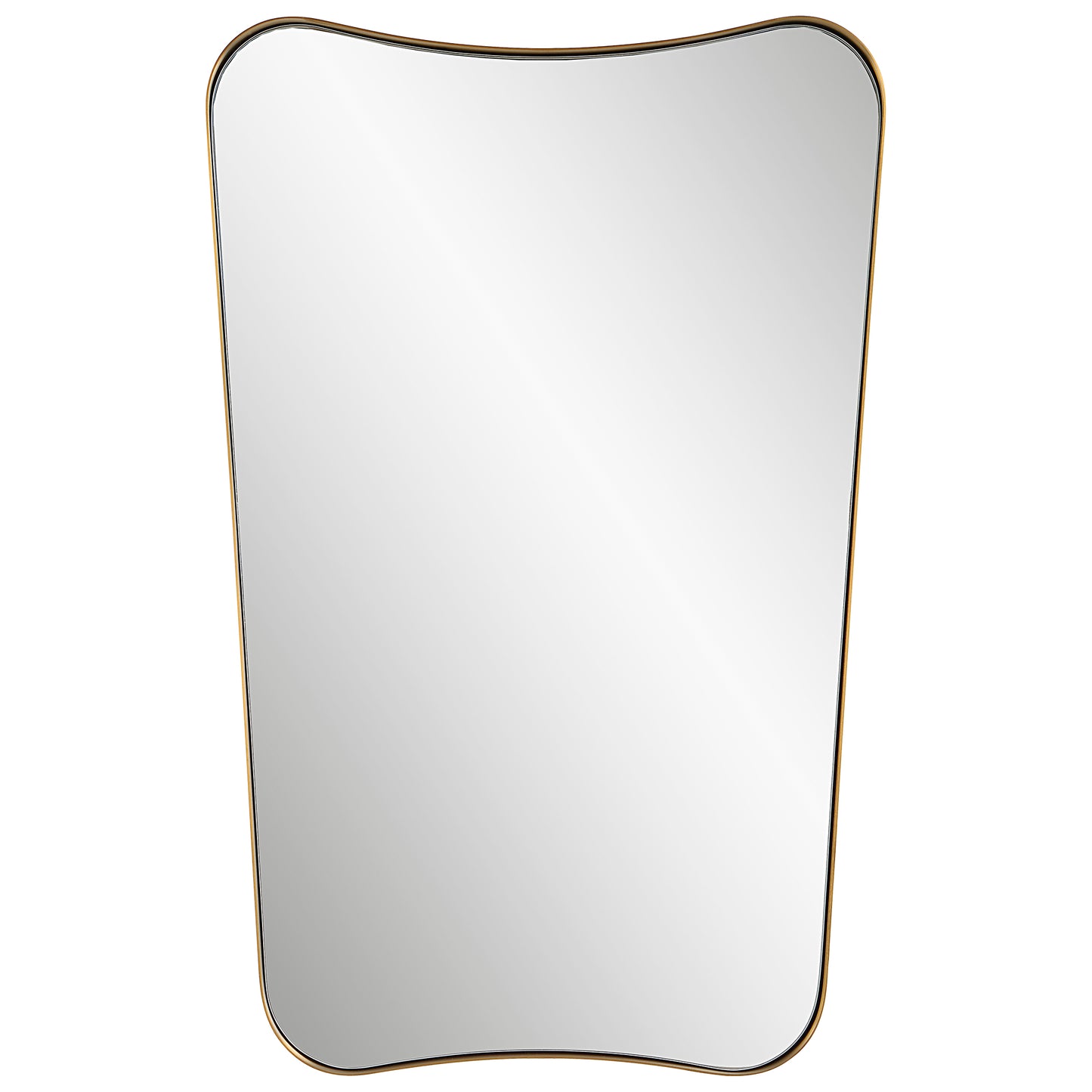 Uttermost Belvoir Brass Mirror | Mirrors | Modishstore - 2