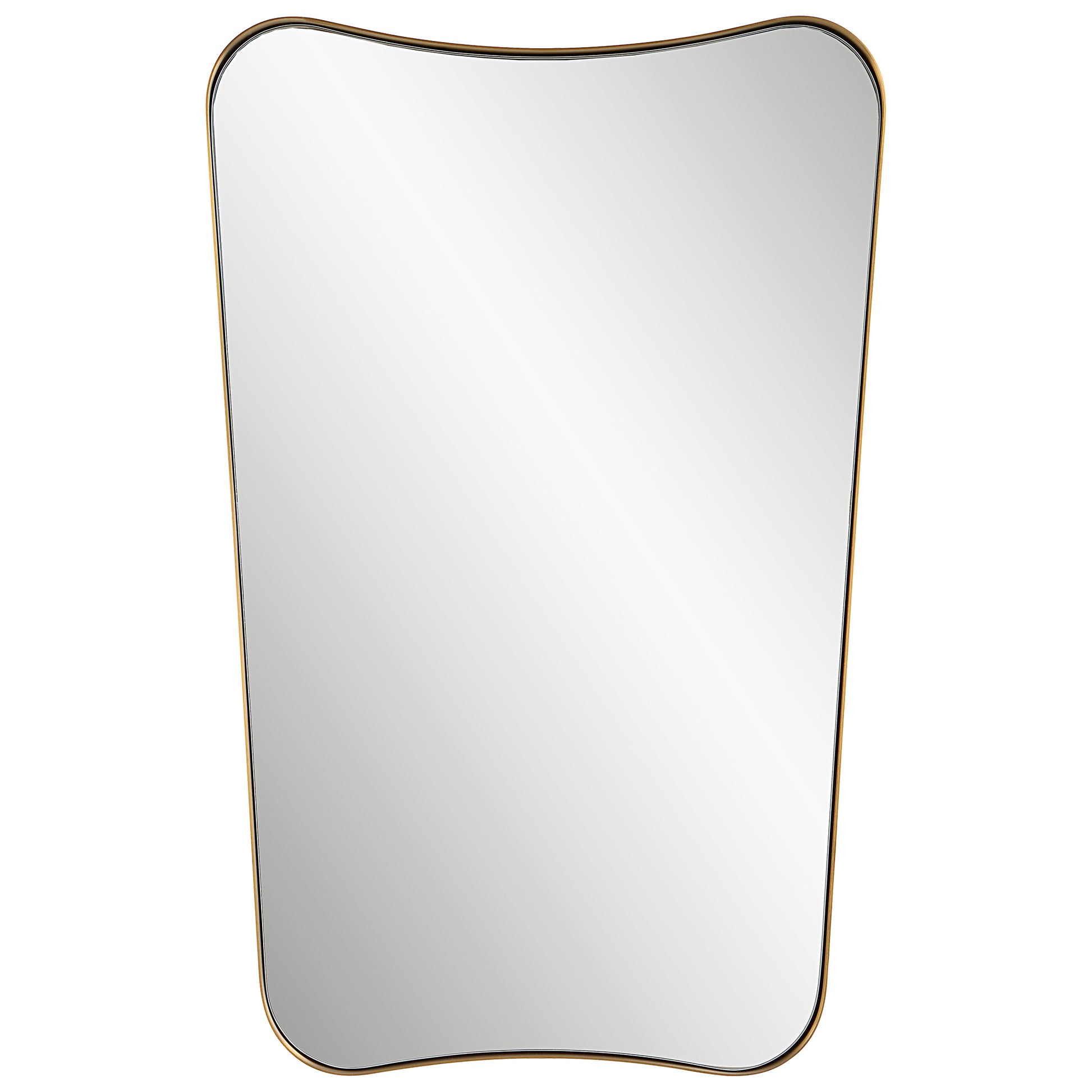 Uttermost Belvoir Brass Mirror | Mirrors | Modishstore - 2