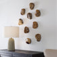 Uttermost Pebbles Blonde Wood Wall Décor, Set Of 9 | Wall Art | Modishstore - 4