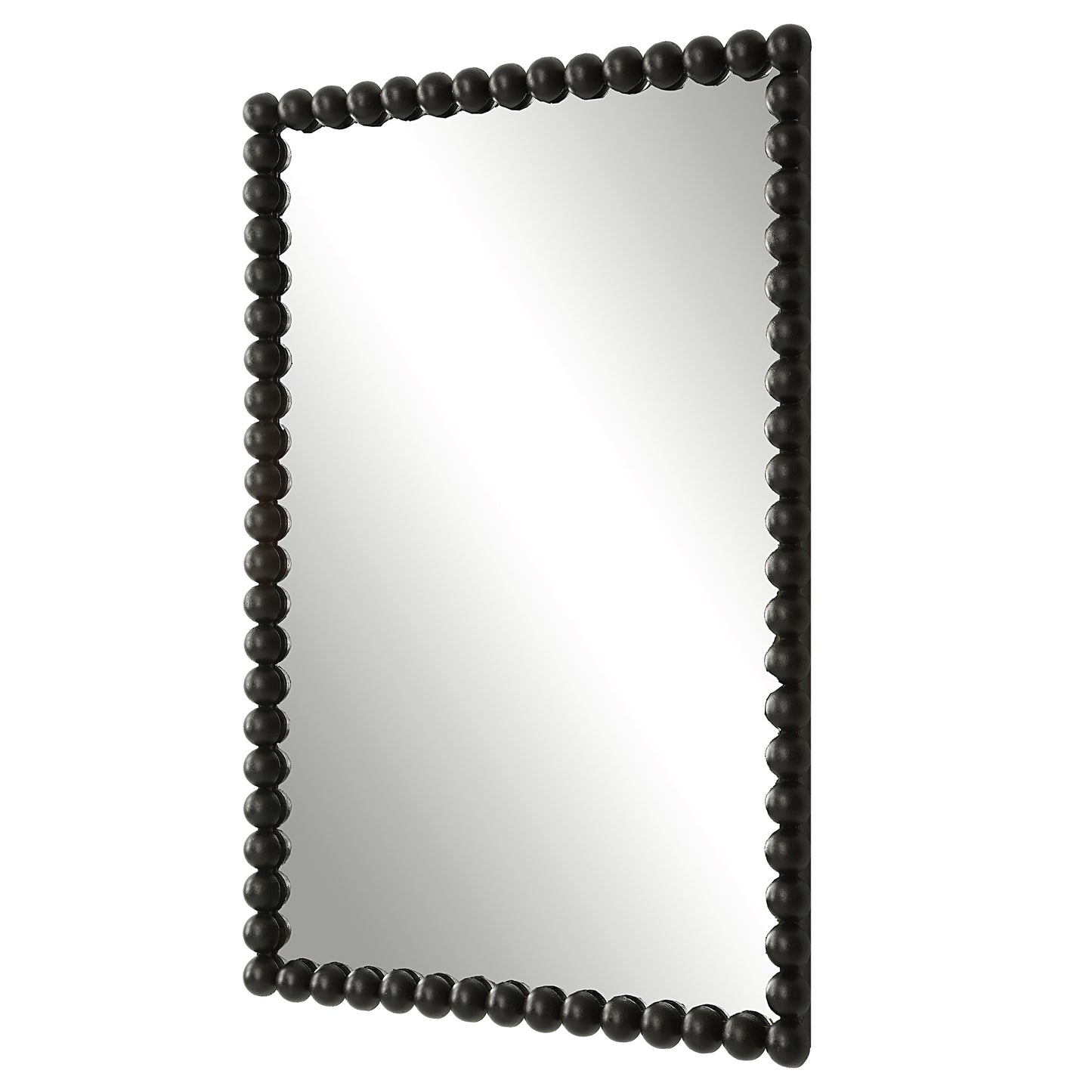 Uttermost Serna Black Vanity Mirror | Mirrors | Modishstore - 5