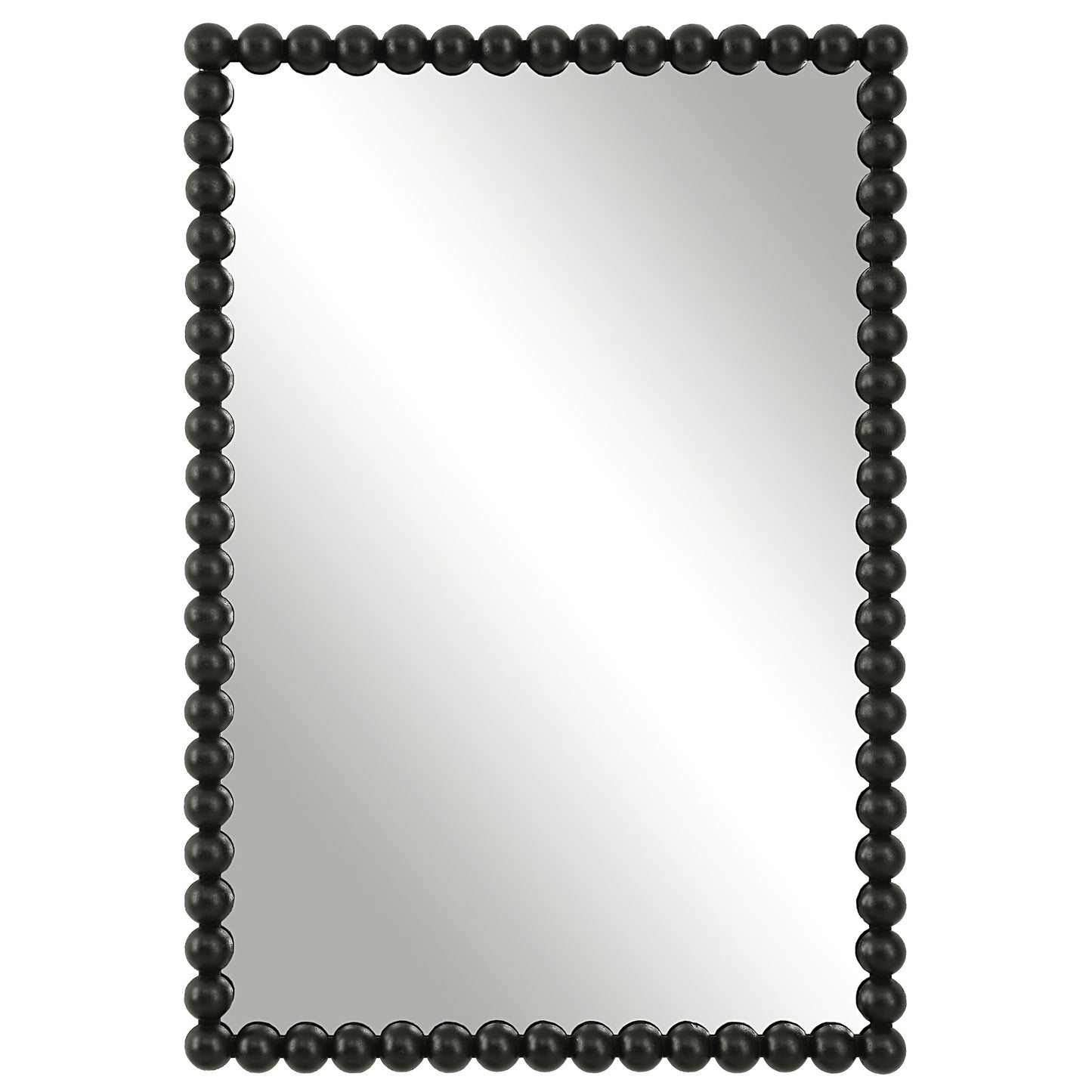 Uttermost Serna Black Vanity Mirror | Mirrors | Modishstore - 2