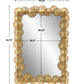Uttermost Ripley Gold Lotus Mirror | Mirrors | Modishstore - 3