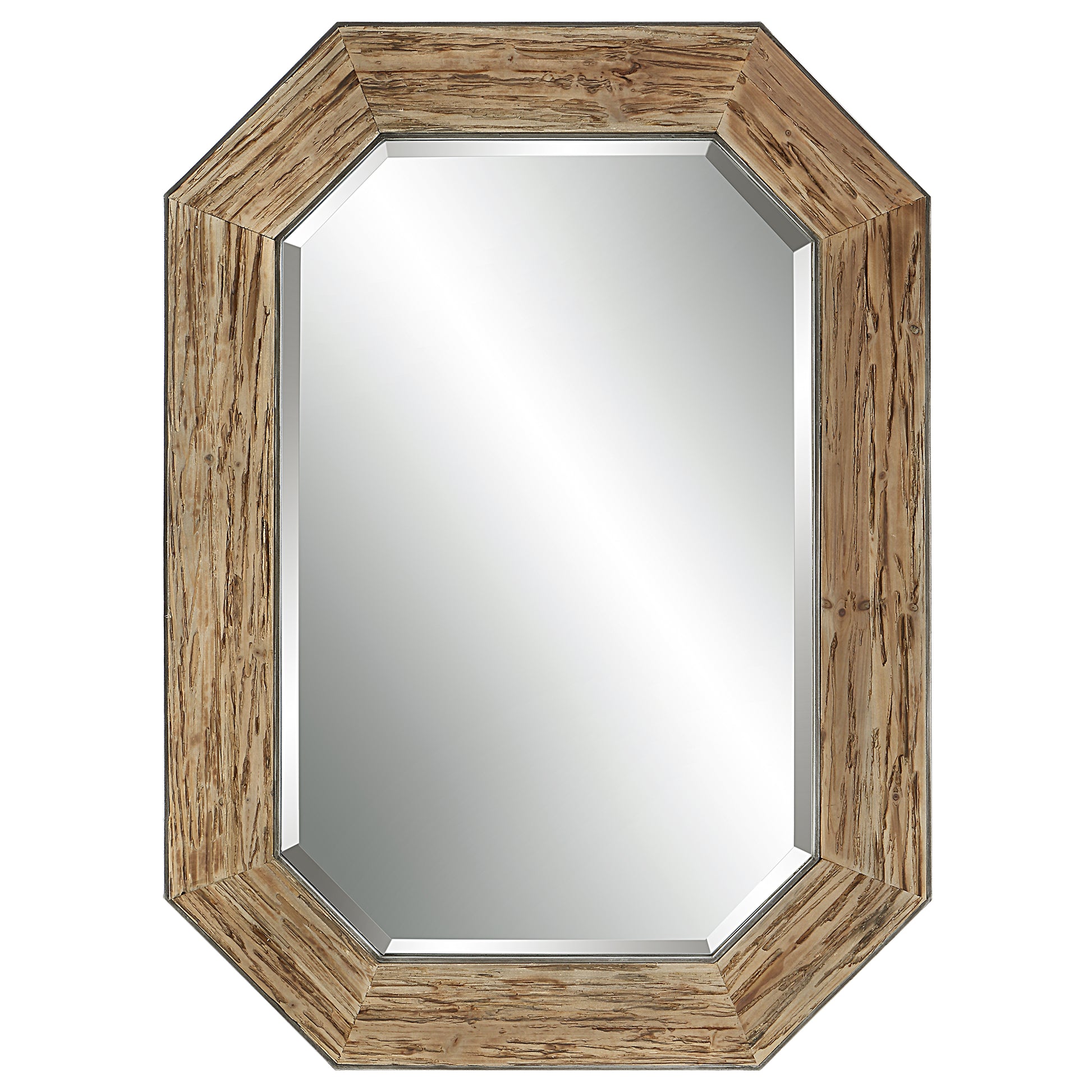 Uttermost Siringo Rustic Octagonal Mirror | Mirrors | Modishstore - 2