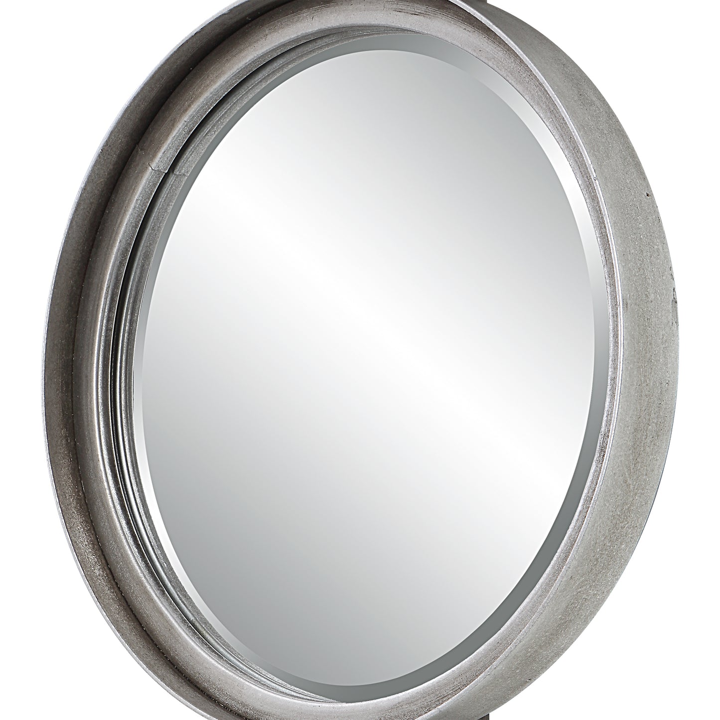 Uttermost Button Silver Mirror | Mirrors | Modishstore - 8