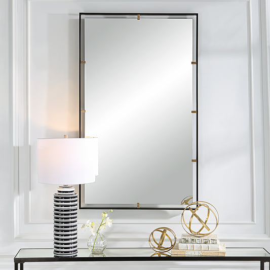 Uttermost Egon Rectangular Bronze Mirror | Mirrors | Modishstore