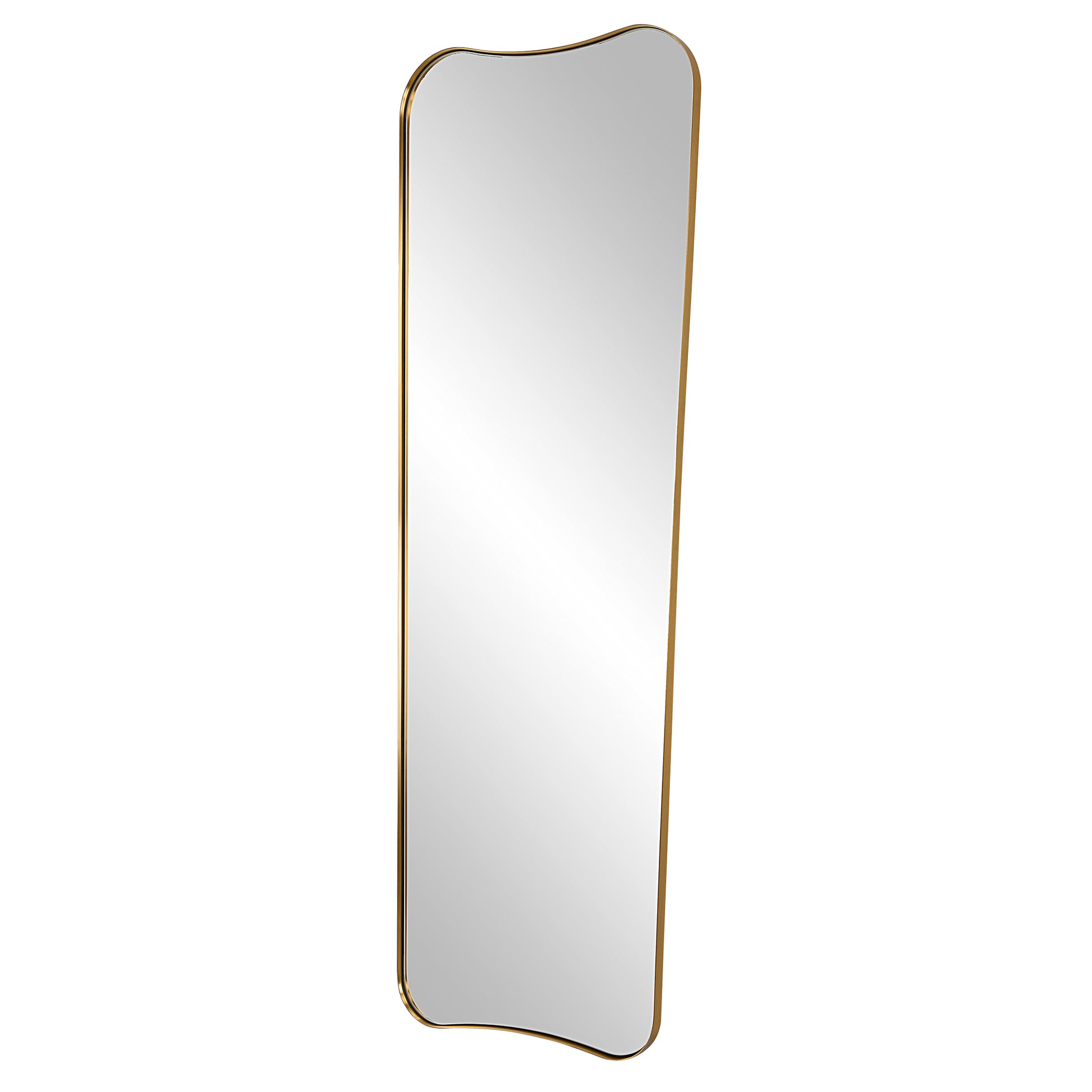 Uttermost Belvoir Large Antique Brass Mirror | Mirrors | Modishstore - 5