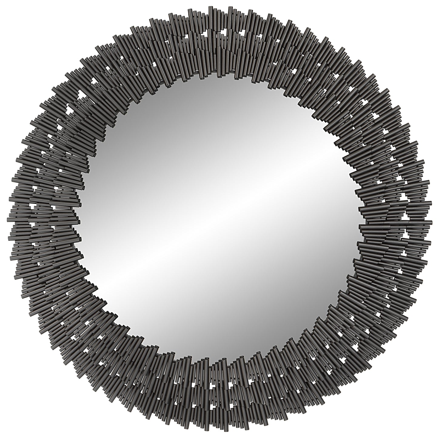 Uttermost Illusion Modern Round Mirror | Mirrors | Modishstore - 2