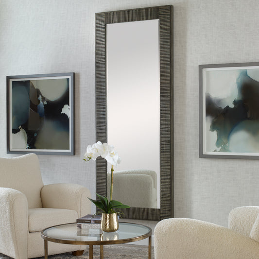 Uttermost Figaro Oversized Wooden Mirror | Mirrors | Modishstore