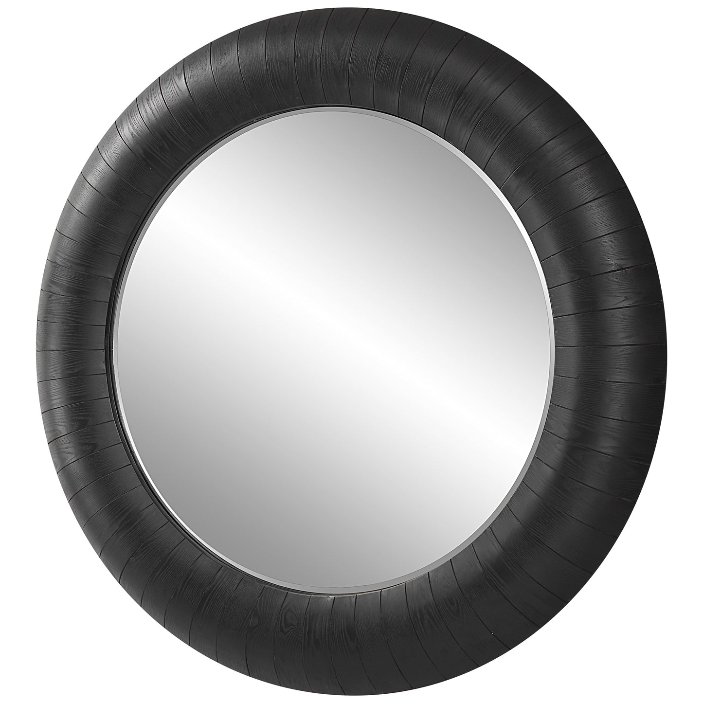 Uttermost Stockade Dark Round Mirror | Mirrors | Modishstore - 7