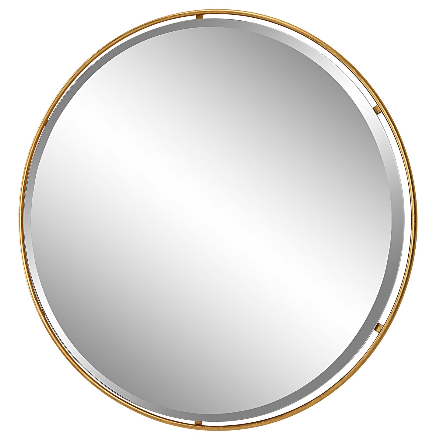 Uttermost Canillo Gold Round Mirror | Mirrors | Modishstore - 5