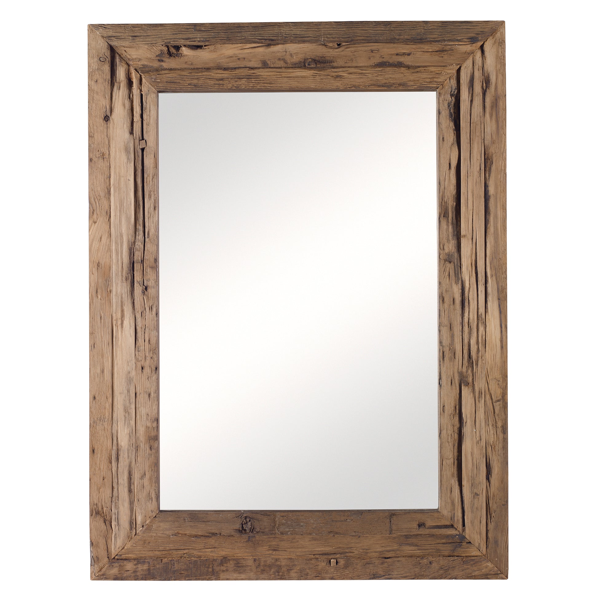 Uttermost Rennick Rustic Wood Mirror | Mirrors | Modishstore - 2