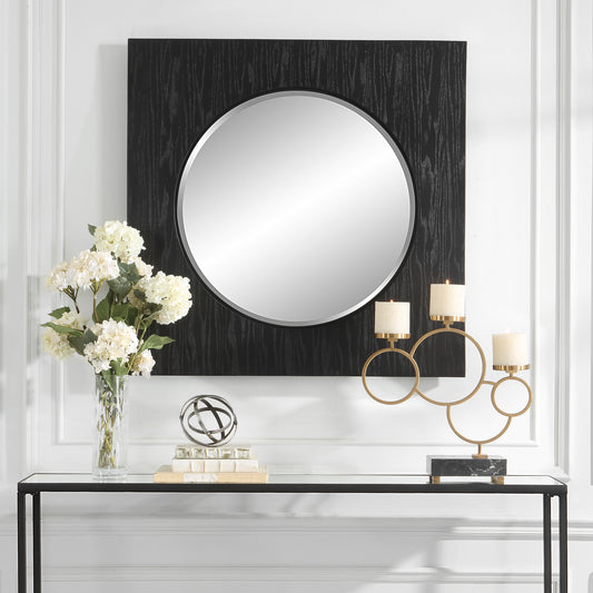 Uttermost Hillview Wood Panel Mirror | Mirrors | Modishstore