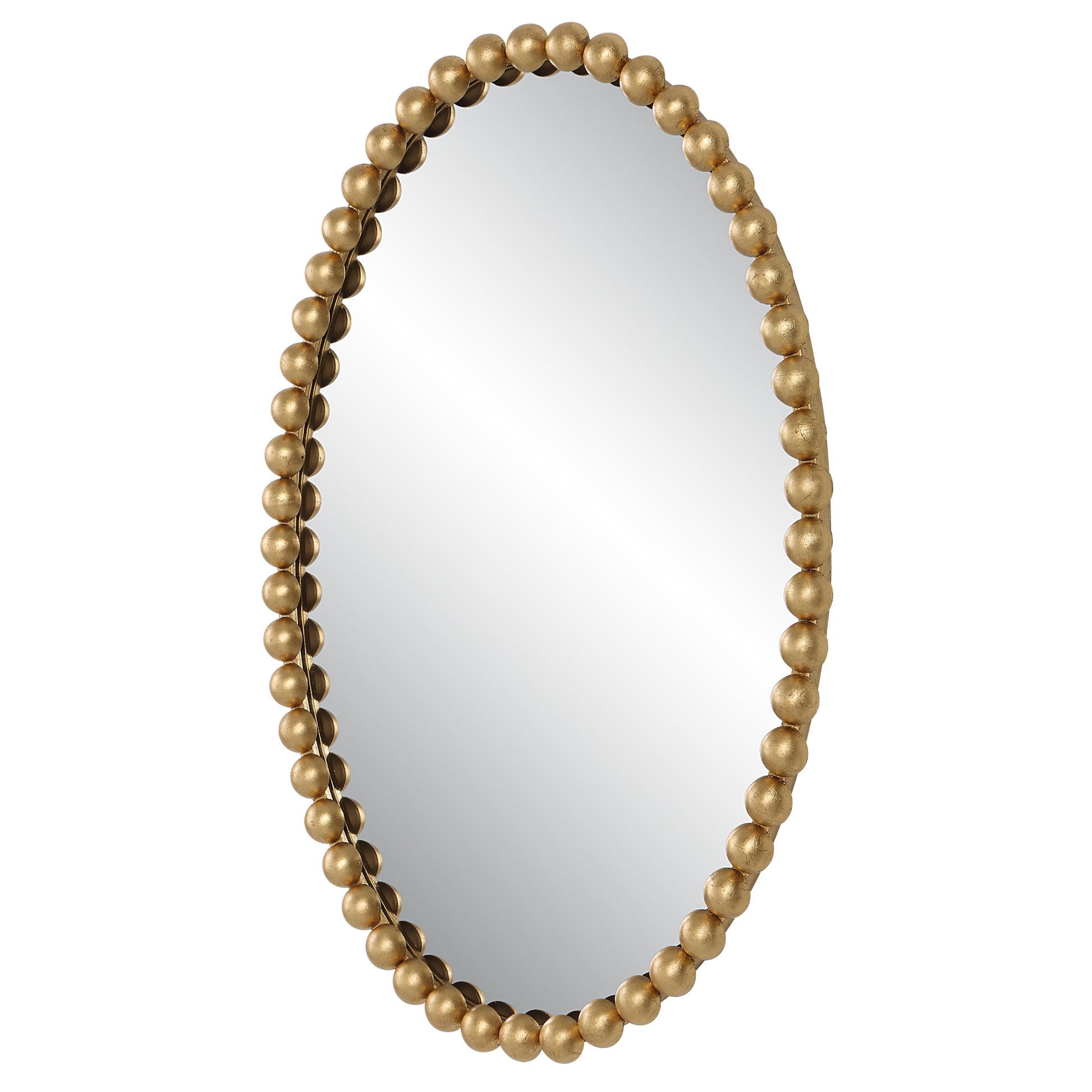 Uttermost Serna Gold Oval Mirror | Mirrors | Modishstore - 5