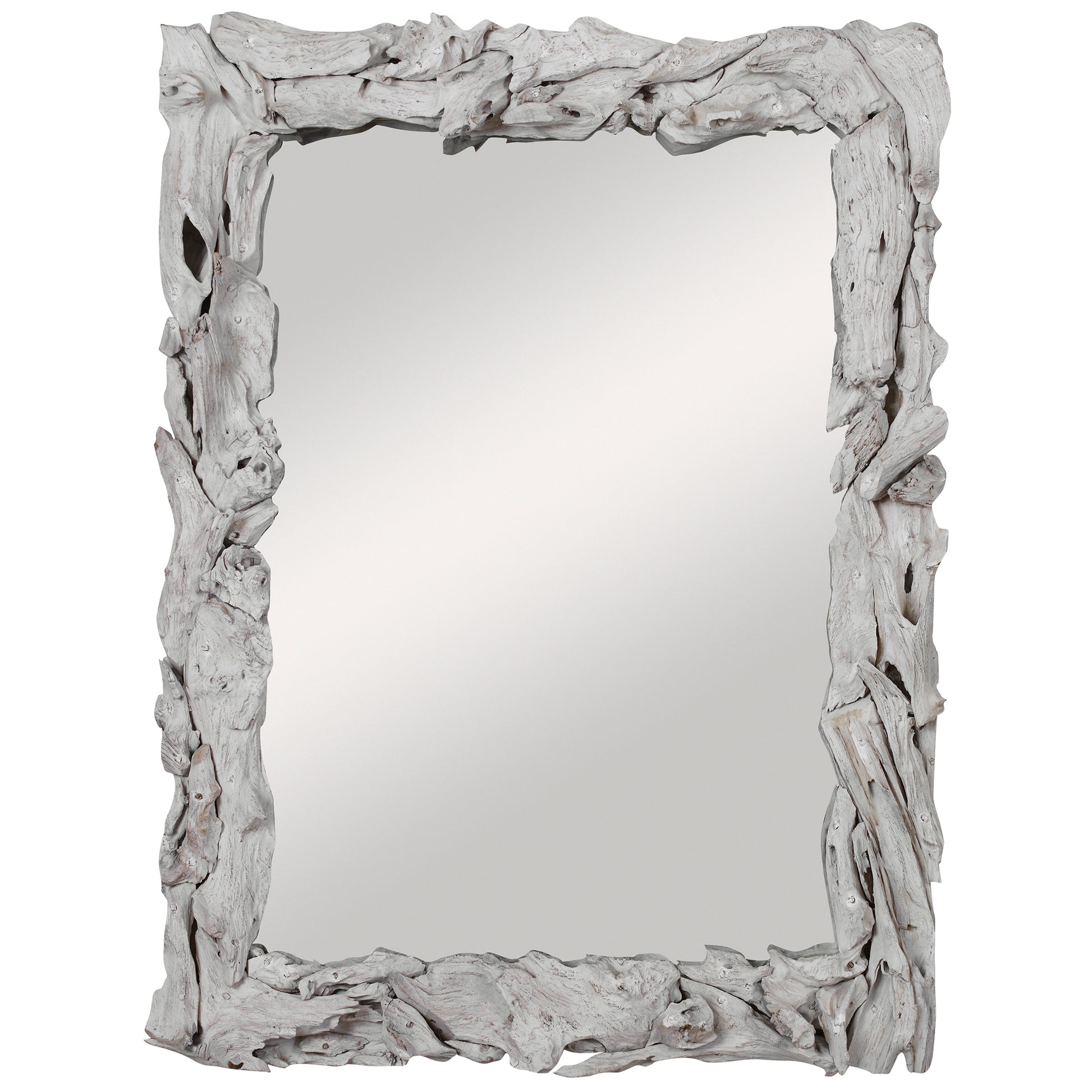Uttermost Rio Whitewash Teak Mirror | Mirrors | Modishstore - 2