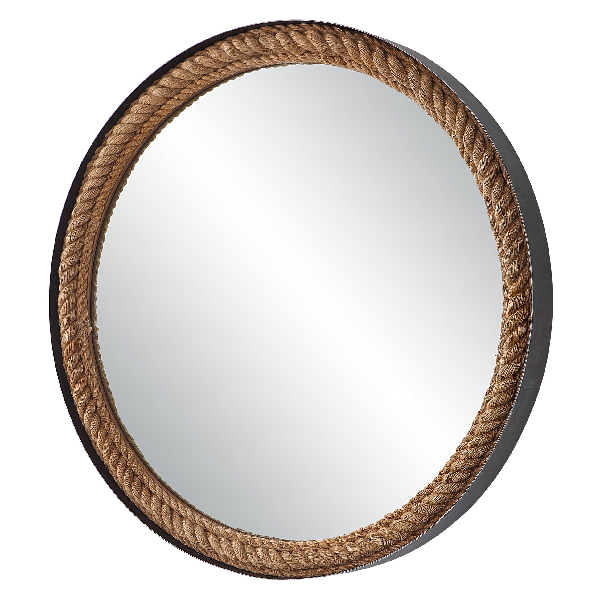 Uttermost Bolton Round Rope Mirror | Mirrors | Modishstore - 5