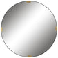 Uttermost Clip Modern Round Mirror | Mirrors | Modishstore - 2