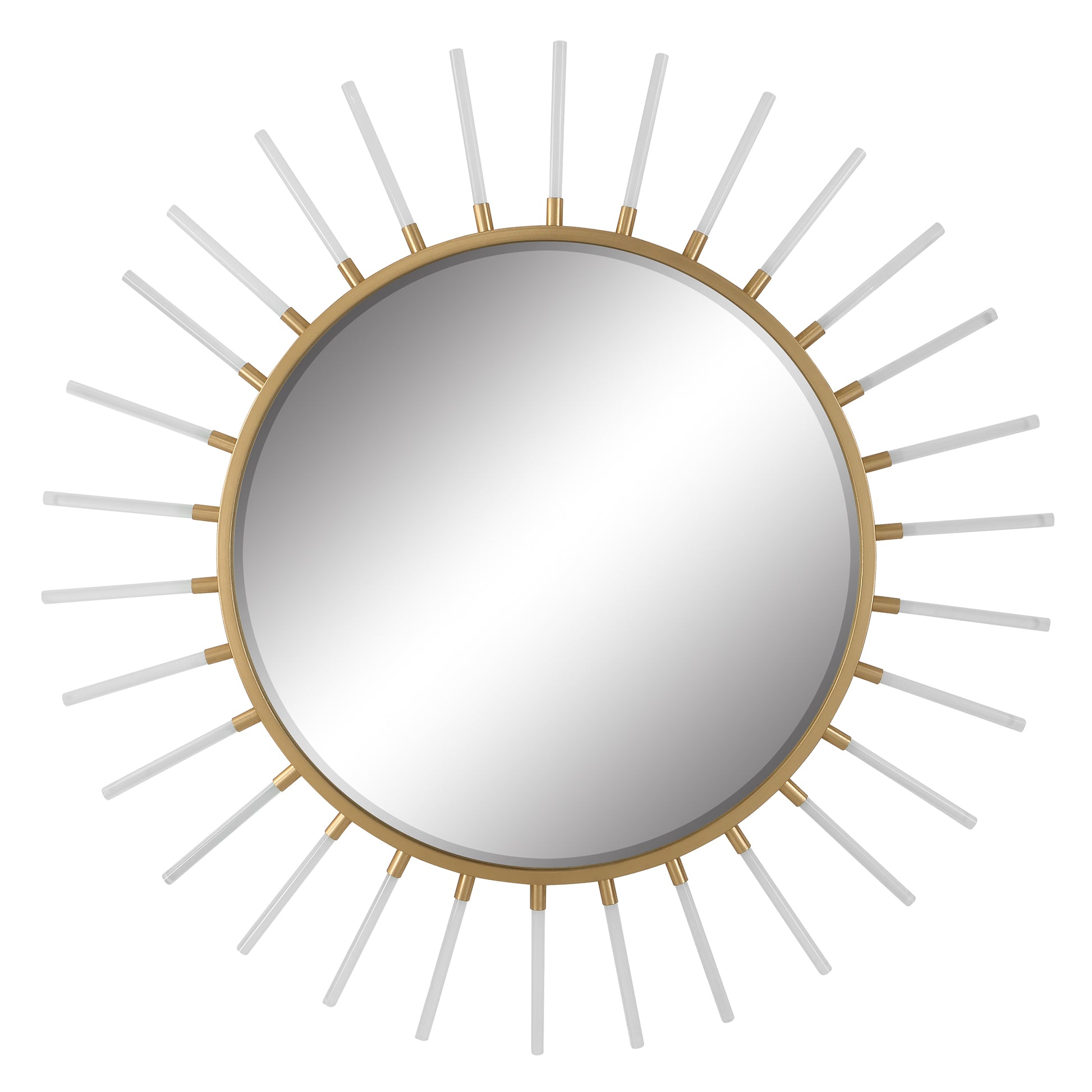 Uttermost Oracle Round Starburst Mirror | Mirrors | Modishstore - 2
