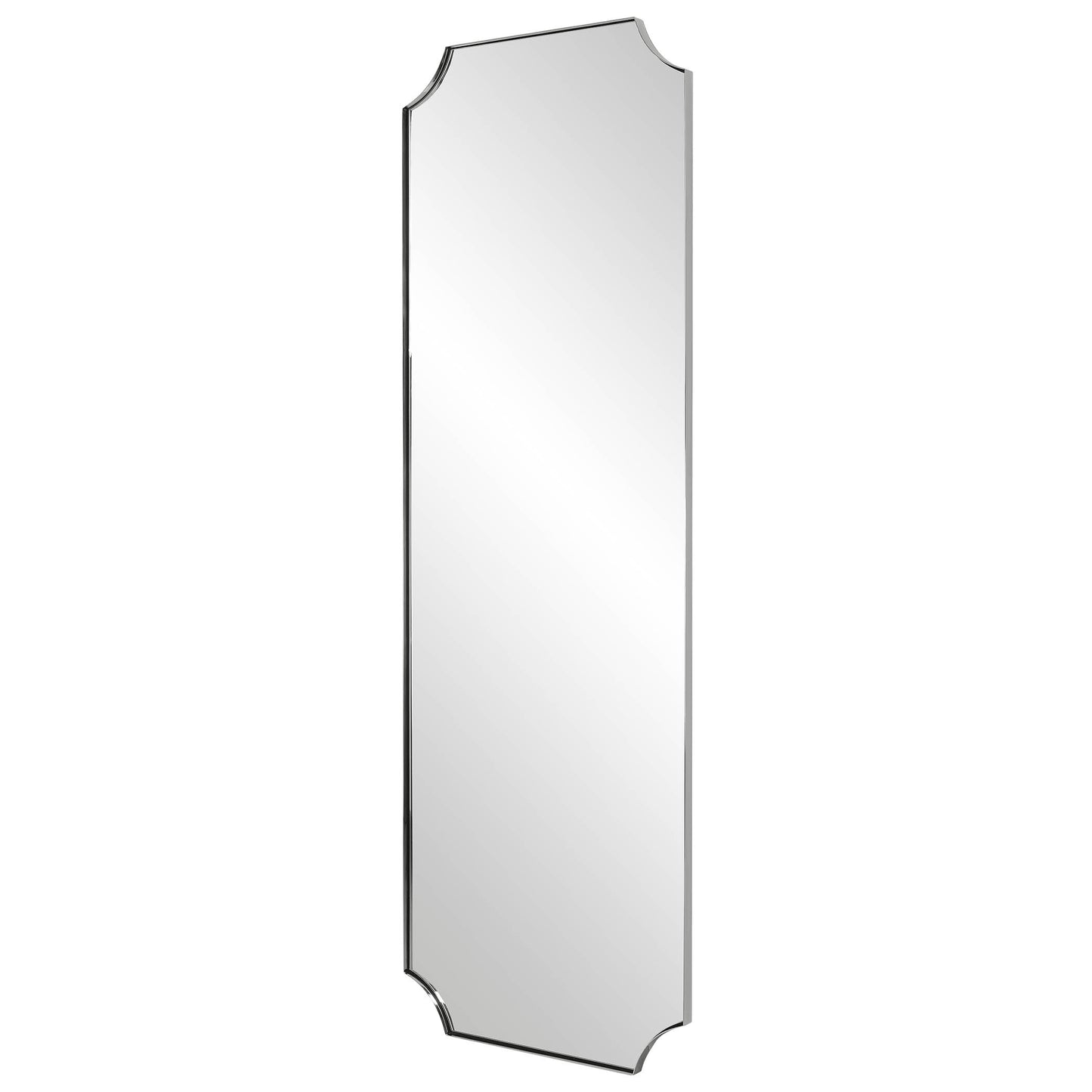 Uttermost Lennox Nickel Tall Mirror | Mirrors | Modishstore - 5